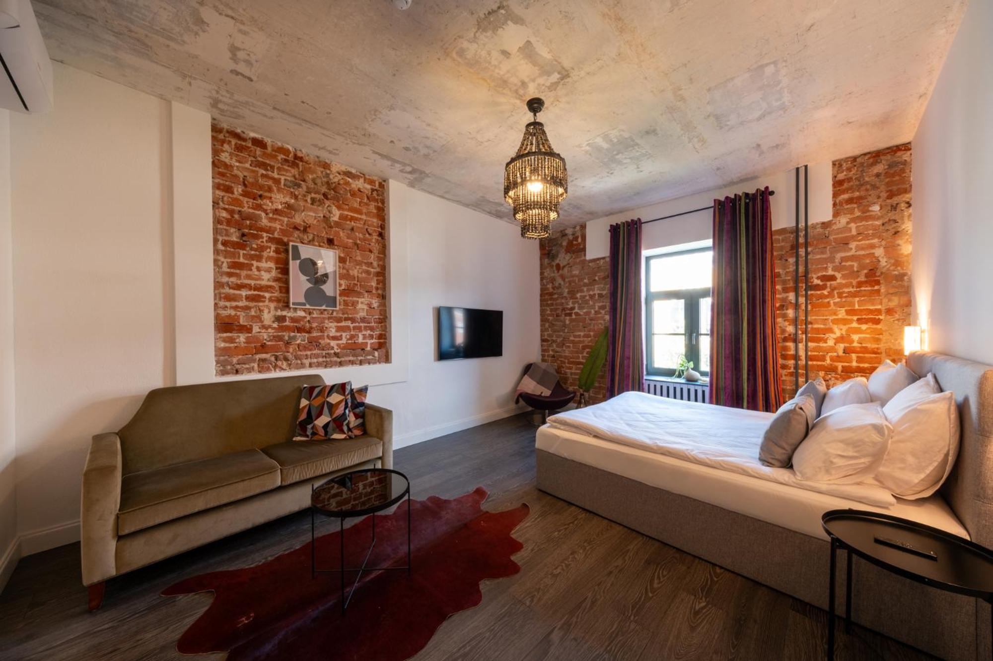 Turgaus Self Check-In Old Town Aparthotel Klaipeda Bagian luar foto